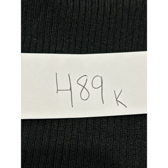 Evan-Picone Womens Black Sleeveless V-Neck Sweater Tank Top Sz 1X - Picture 8 of 8